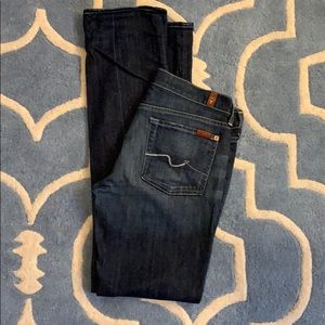 Seven for all mankind straight leg size 29